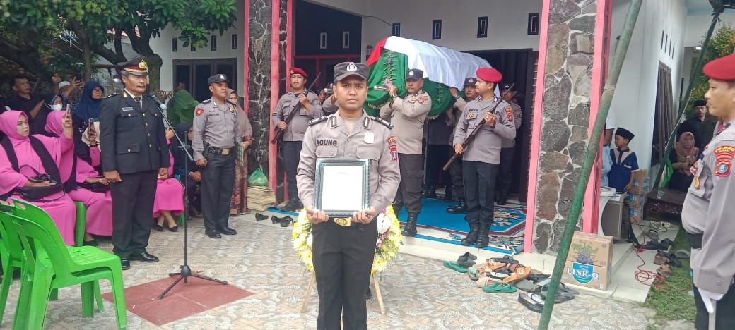 Polres Binjai Berduka Kehilangan Sosok Pak Pol Sekaligus Bhayangkara Teladan