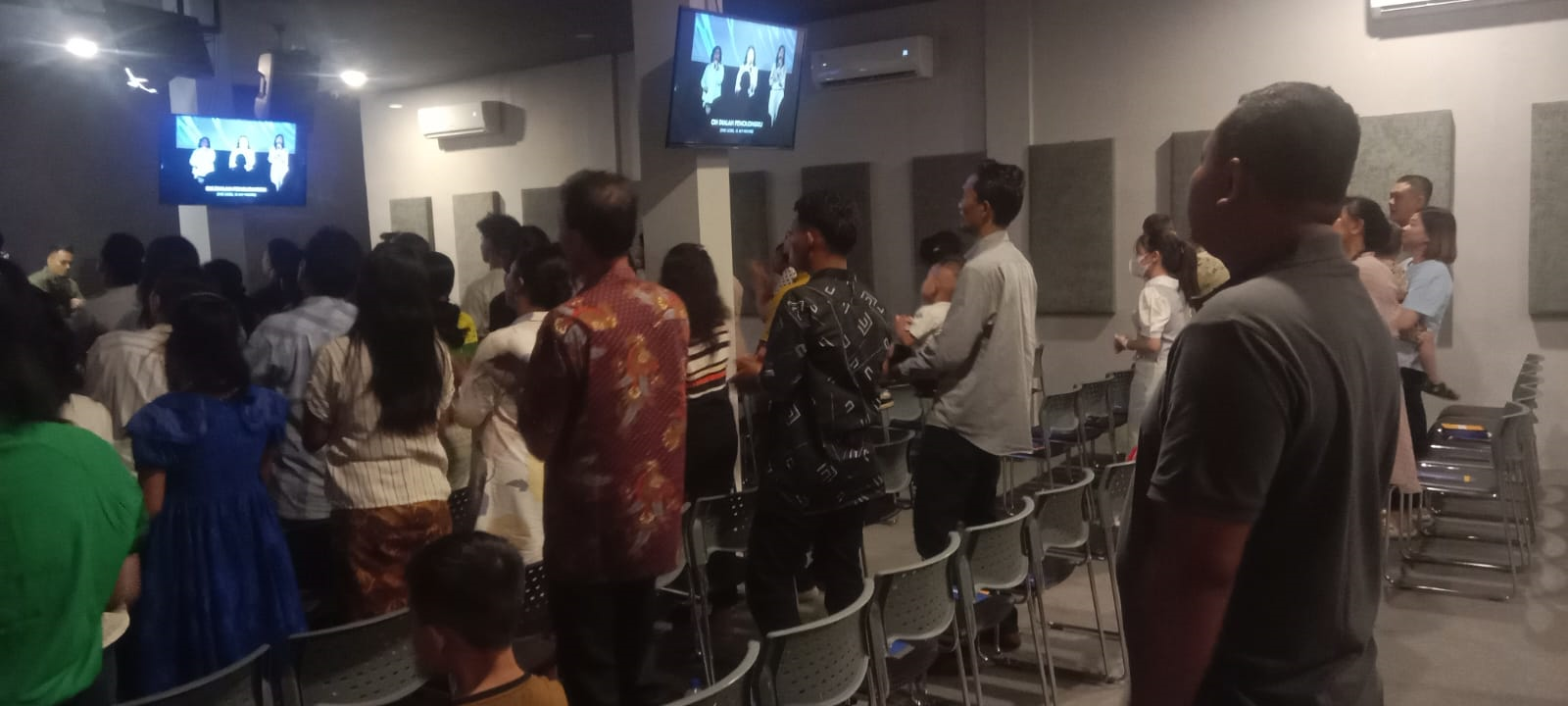 Padal Iptu Amas Ramadhan Hasibuan pimpin Pengamanan Ibadah Jemaat Gereja Mawar Sharon ( GMS)