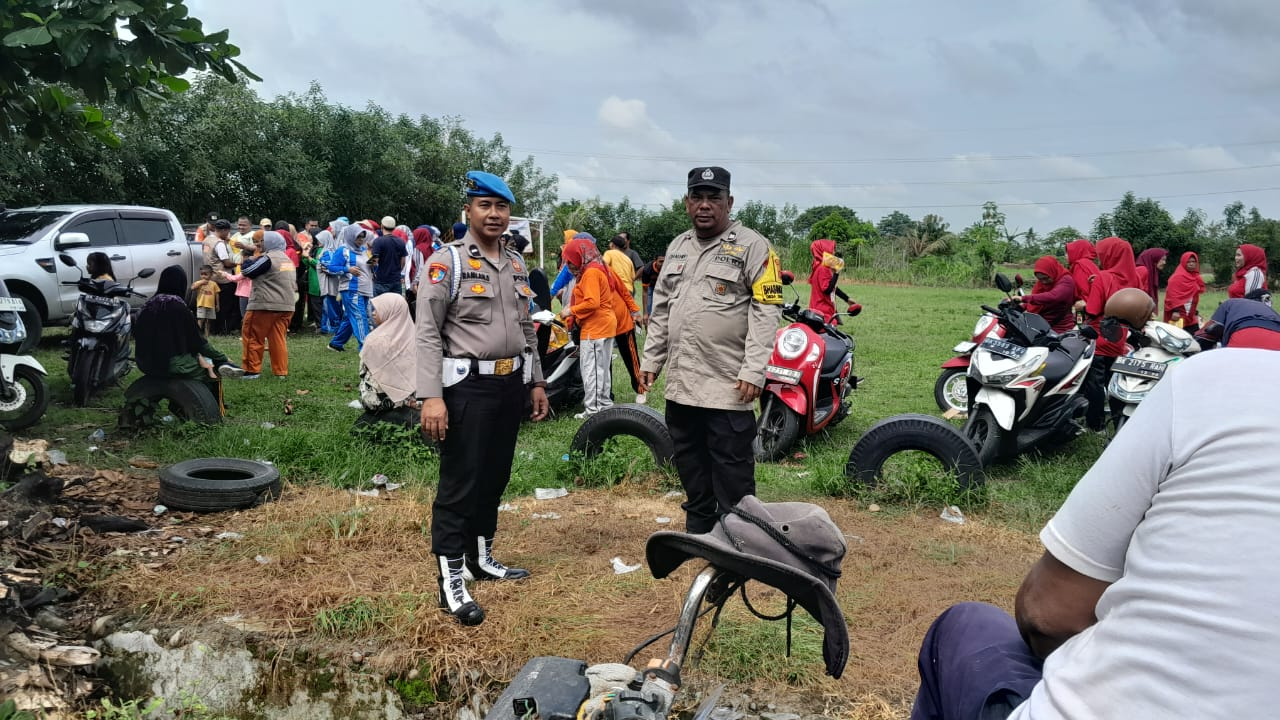 Masuki Tahapan Pemilu Personil Polres Binjai Lakukan Pengamanan Tahapan kampanye