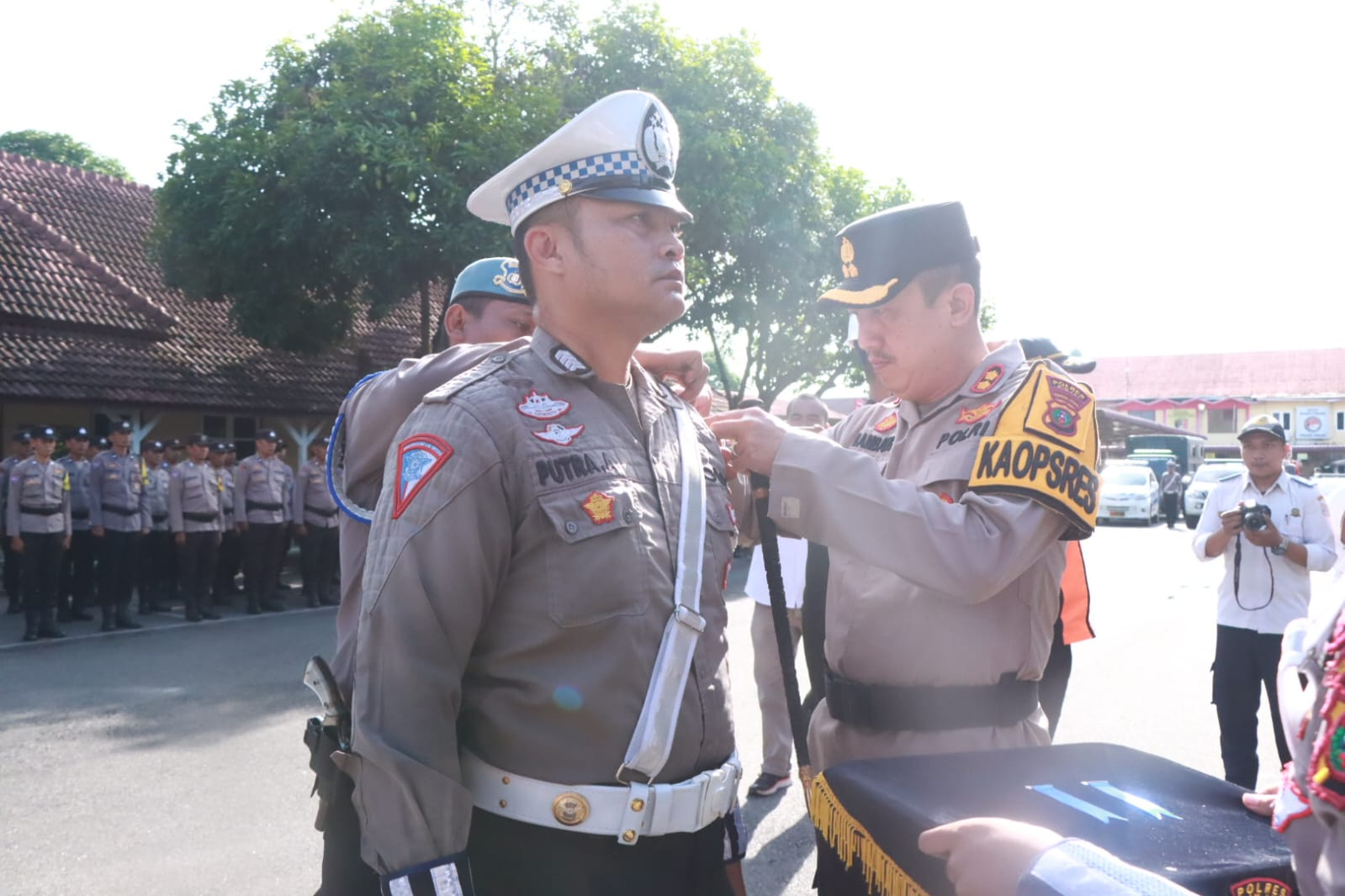 Polres Binjai Bersama Instansi Terkait Laksanakan Apel Gelar Pasukan Operasi Zebra Toba-2024