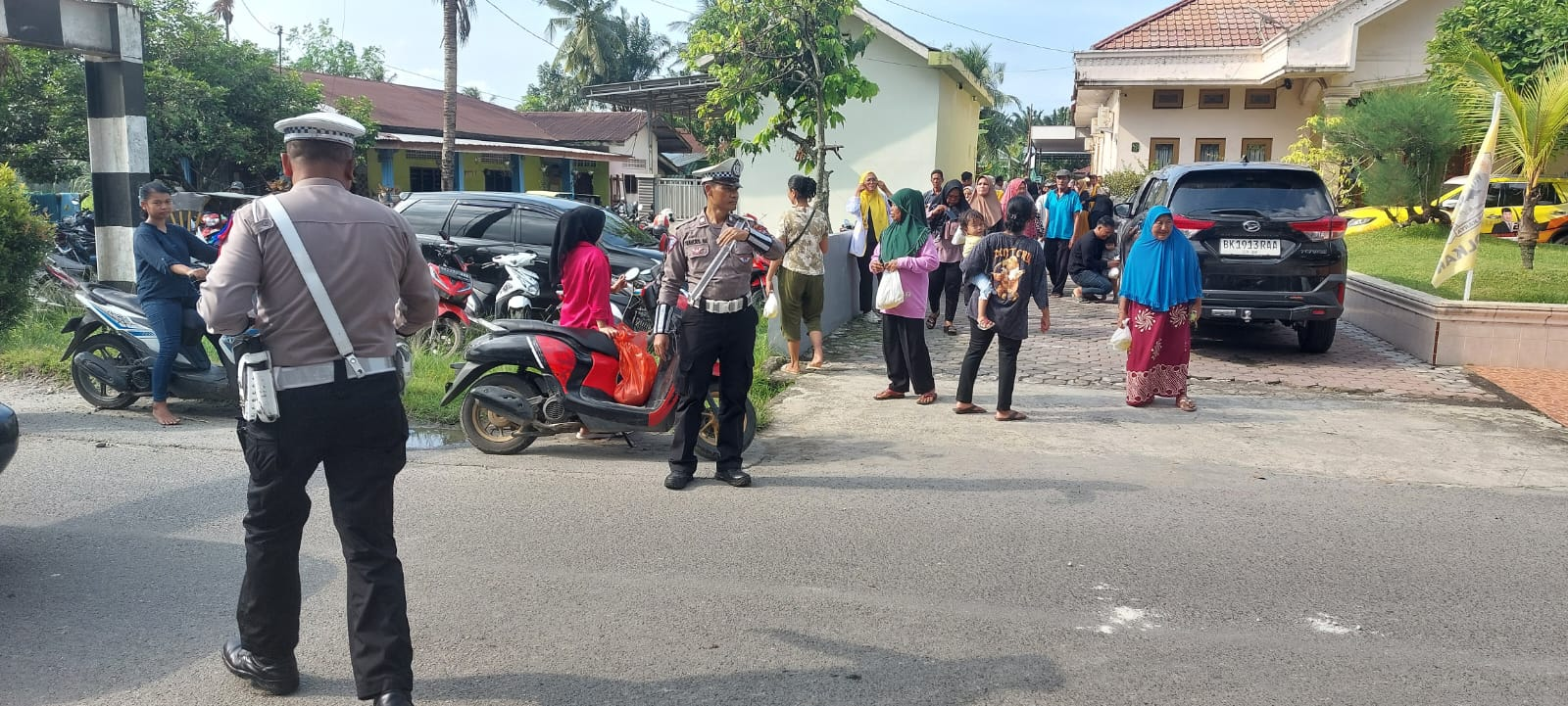 Polres Binjai Turun pada Tahapan Kampanye Siap Jaga Kekondusifan