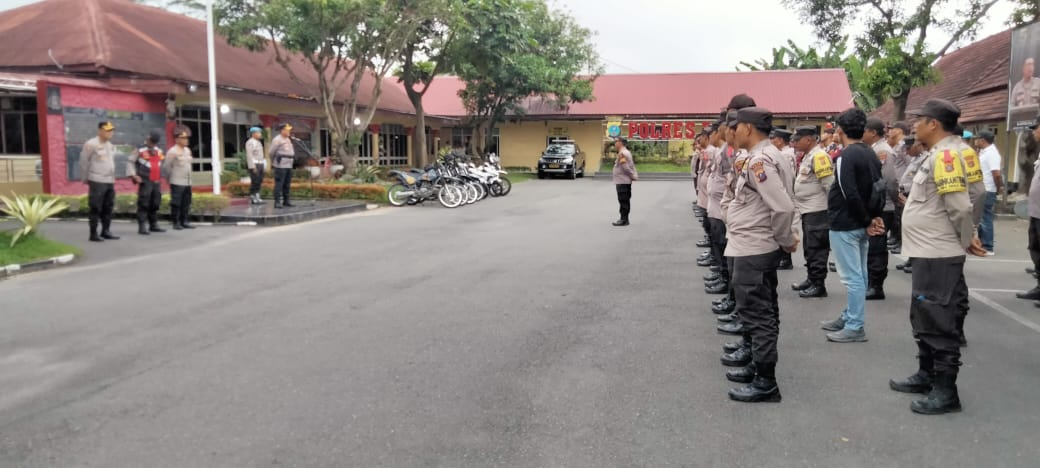 Polres Binjai turunkan 122 personil untuk pengamanan Natal di Gereja