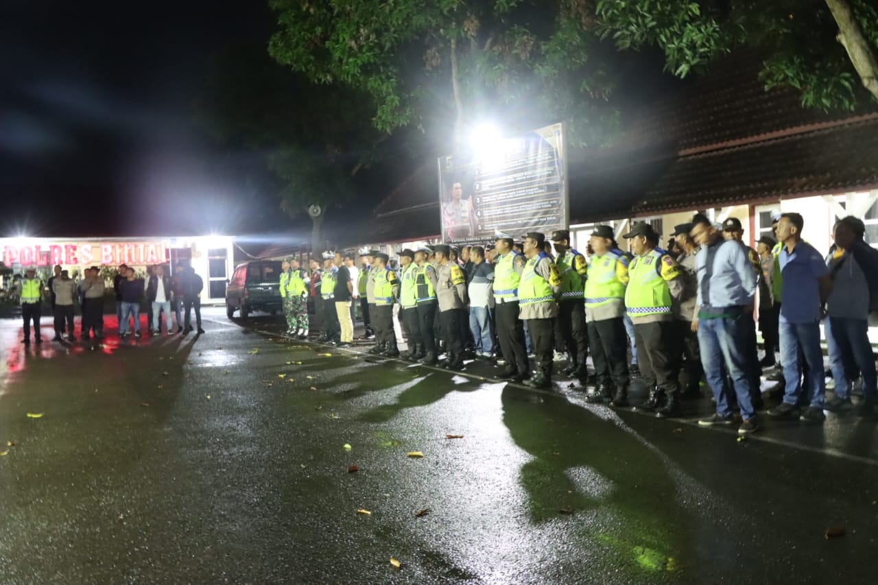 Antisipasi kamtibmas Polres Binjai tingkatkan Patroli Blue Light di lokasi Titik Rawan